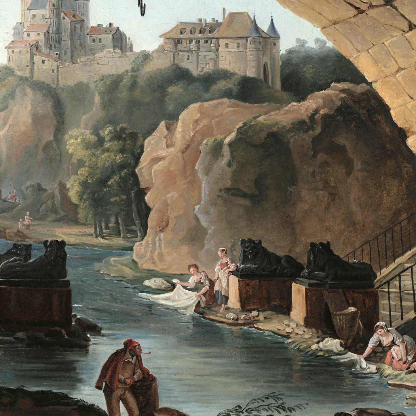 View of the Bridge of Sphinx - Canvas Wrap