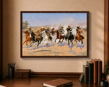 a dash for the timber fc 16x24 brown
