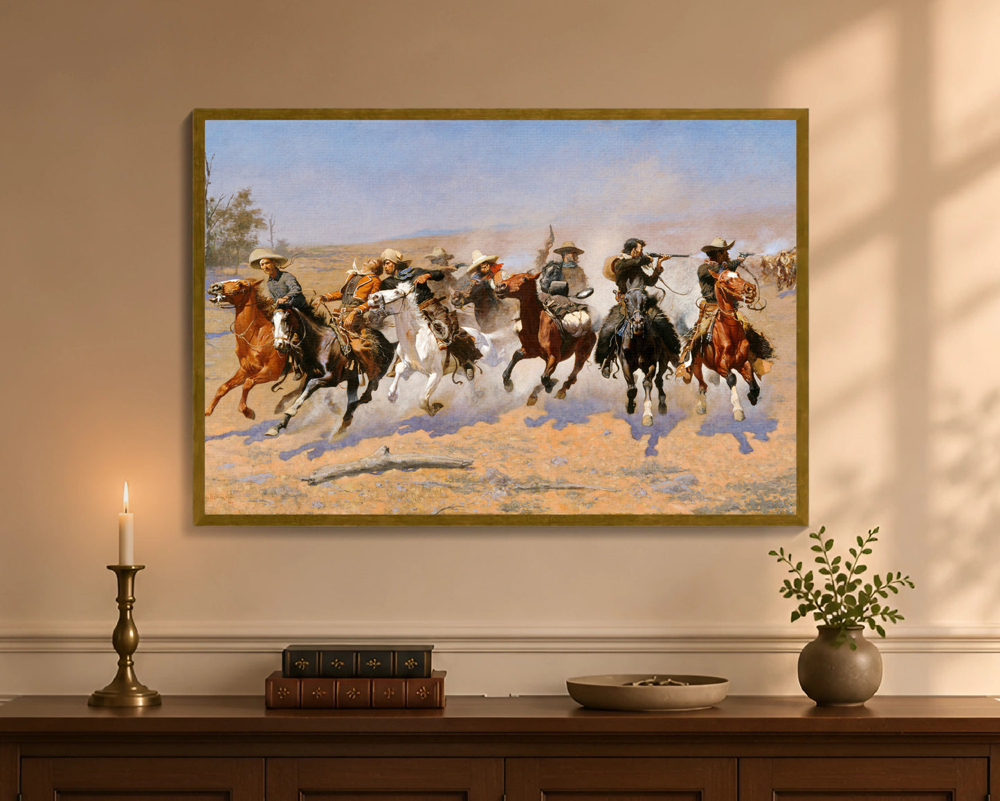a dash for the timber fc 24x36 gold