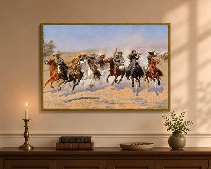 a dash for the timber fc 24x36 gold