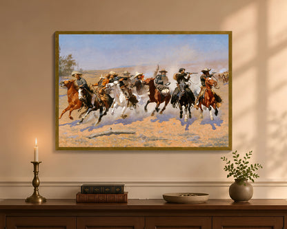 a dash for the timber fp 24x36 gold