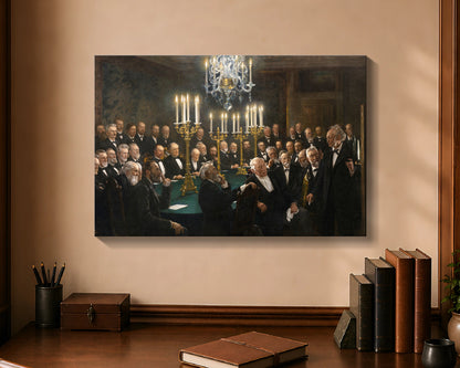 a meeting in the royal danish academy of sciences and letters cw 16x24