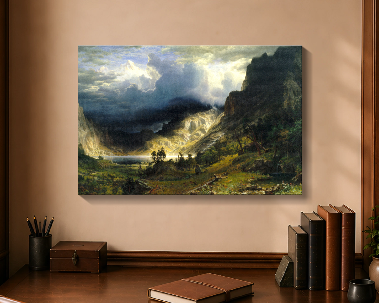 A Storm in the Rocky Mountains, Mt. Rosalie