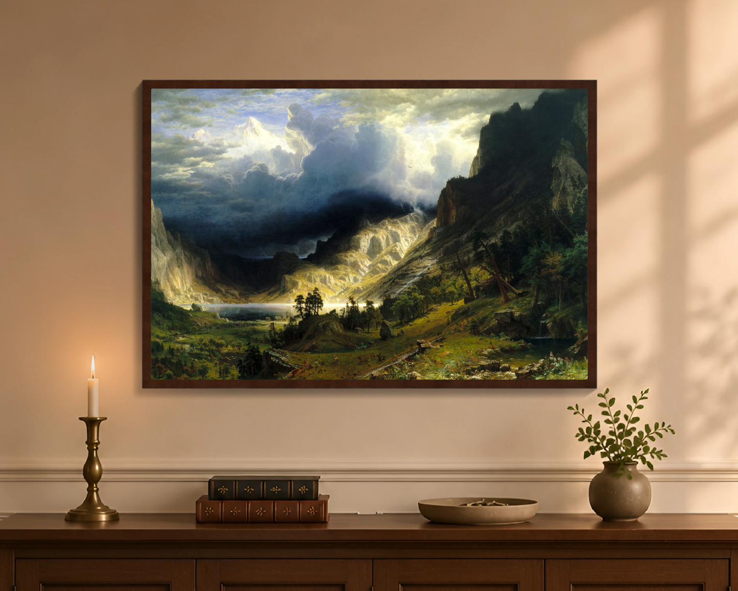 A Storm in the Rocky Mountains, Mt. Rosalie