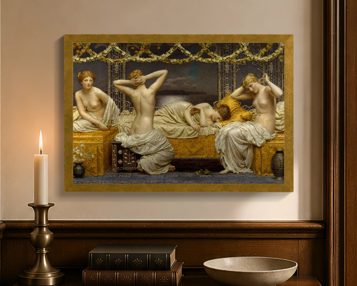 a summer night fc 12x18 gold