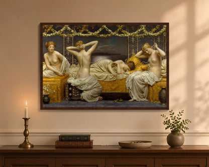 a summer night fc 24x36 brown