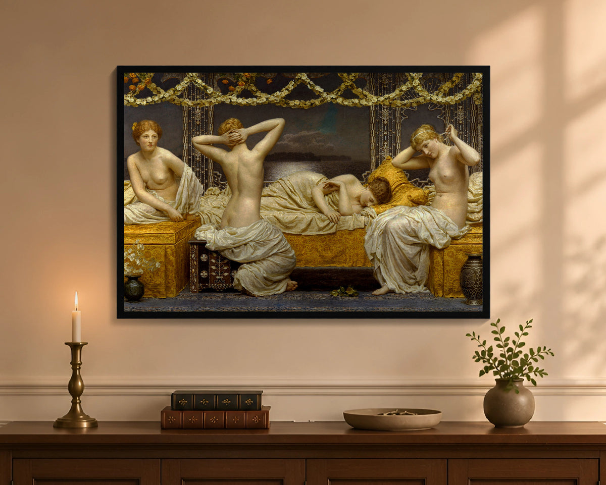 a summer night fp 24x36 black