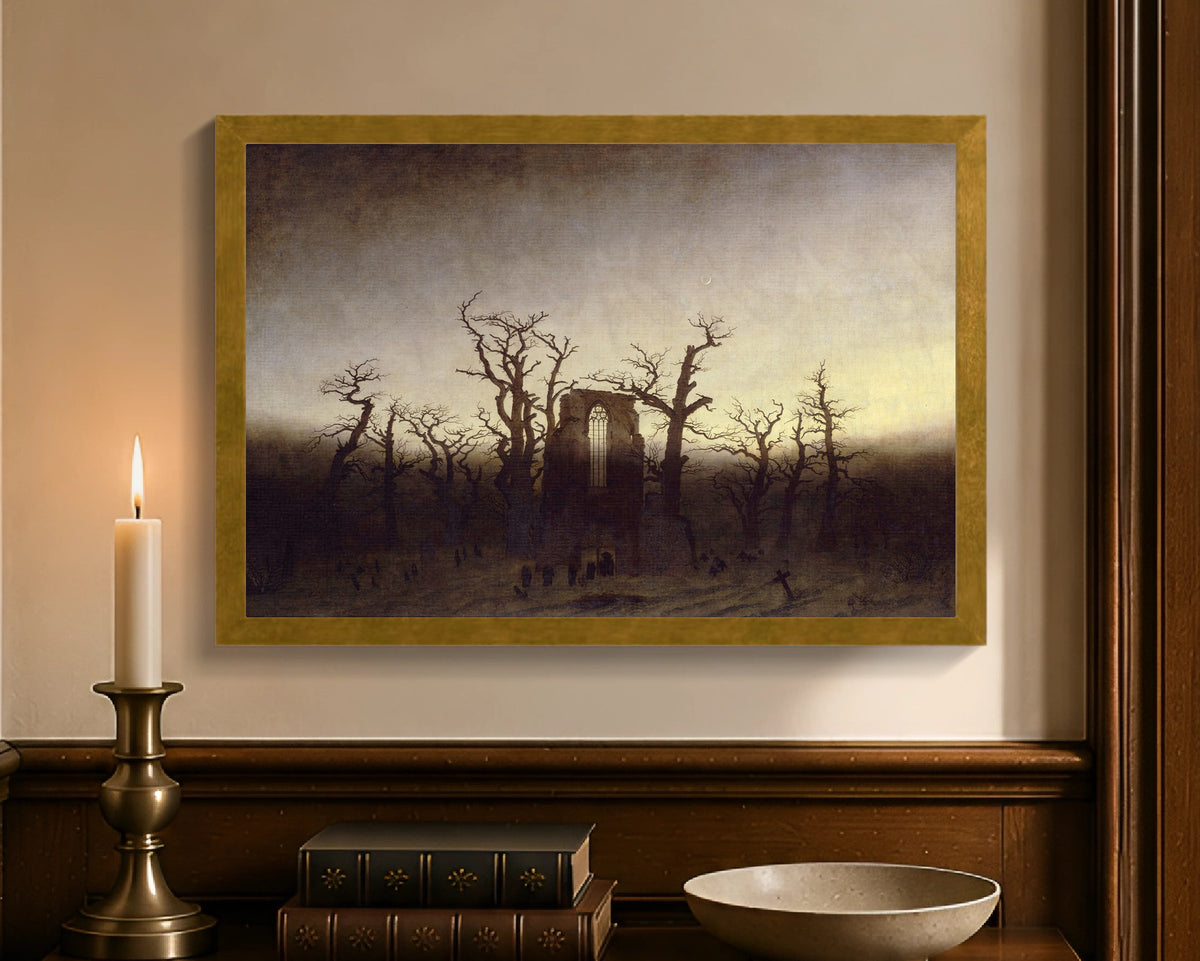 abbey in the oakwood fc 12x18 gold