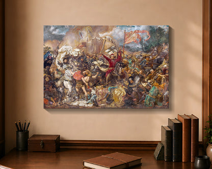 battle of grunwald cw 16x24