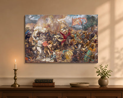 battle of grunwald cw 24x36