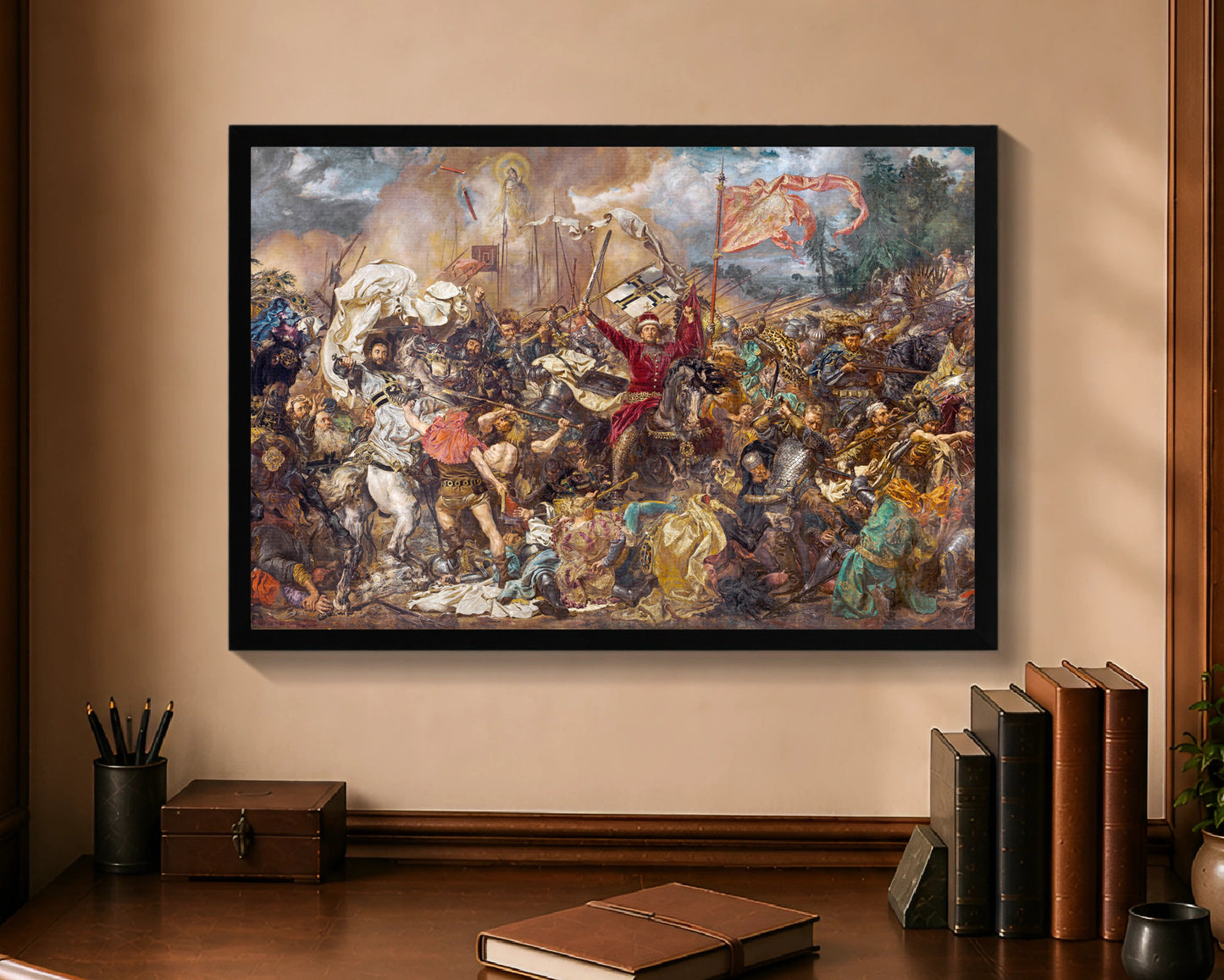 battle of grunwald fc 16x24 black