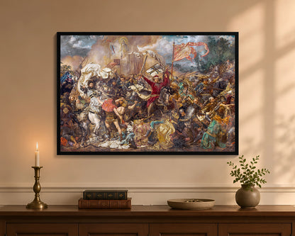 battle of grunwald fp 24x36 black
