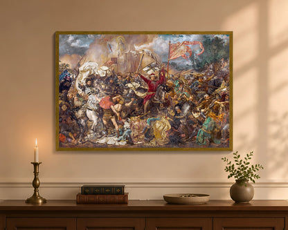 battle of grunwald fp 24x36 gold