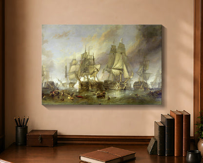 battle of trafalgar cw 16x24