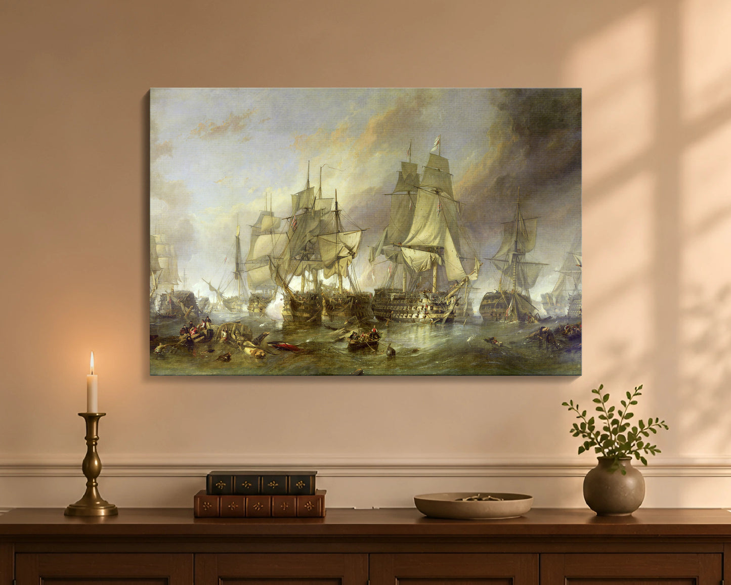battle of trafalgar cw 24x36