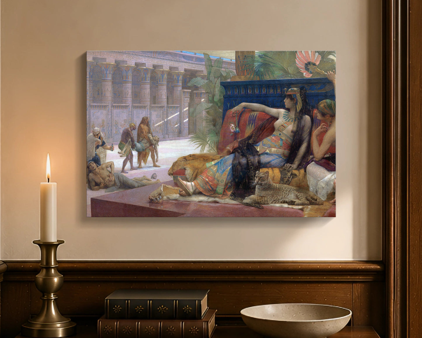 cleopatra testing poisons on condemned prisoners cw 12x18