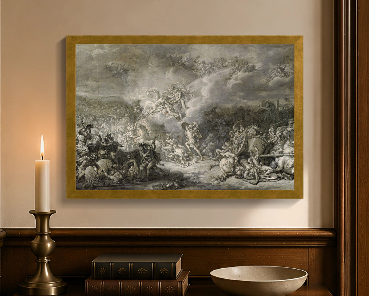 combat of diomedes fc 12x18 gold