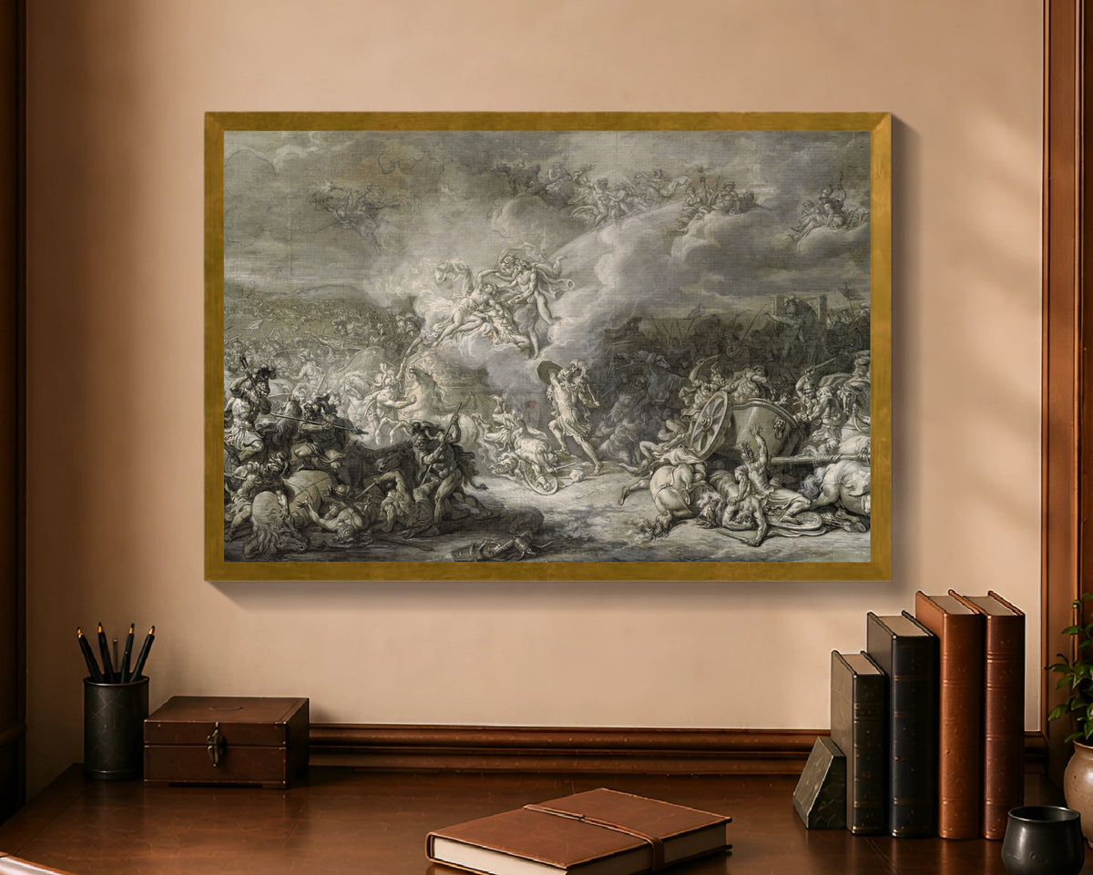 combat of diomedes fc 16x24 gold