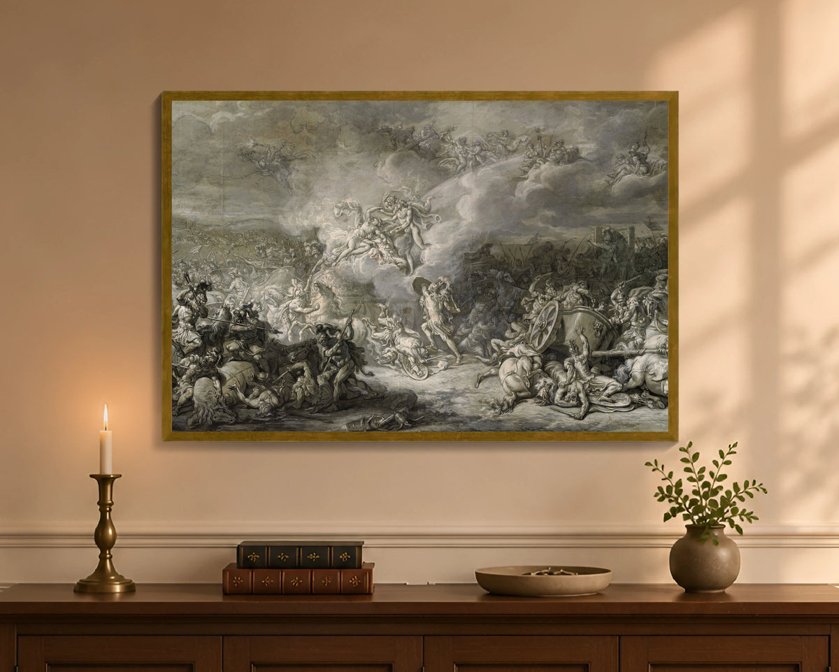 combat of diomedes fp 24x36 gold