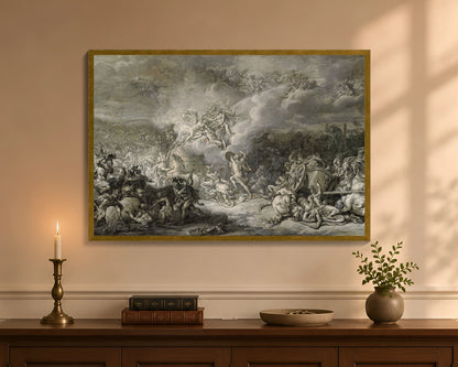 combat of diomedes fp 24x36 gold