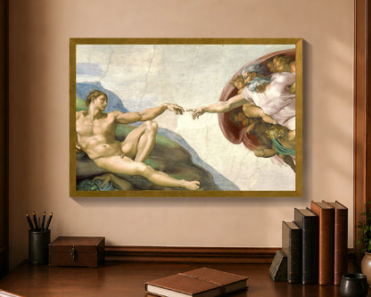 creation of adam fc 16x24 gold