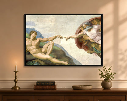 creation of adam fc 24x36 black