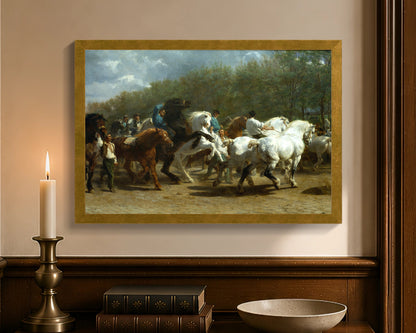 horse fair fc 12x18 gold