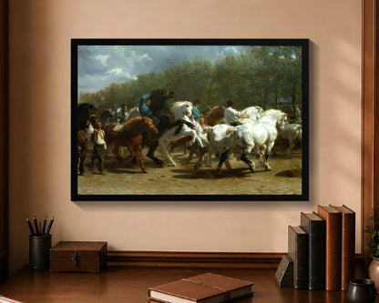 horse fair fp 16x24 black