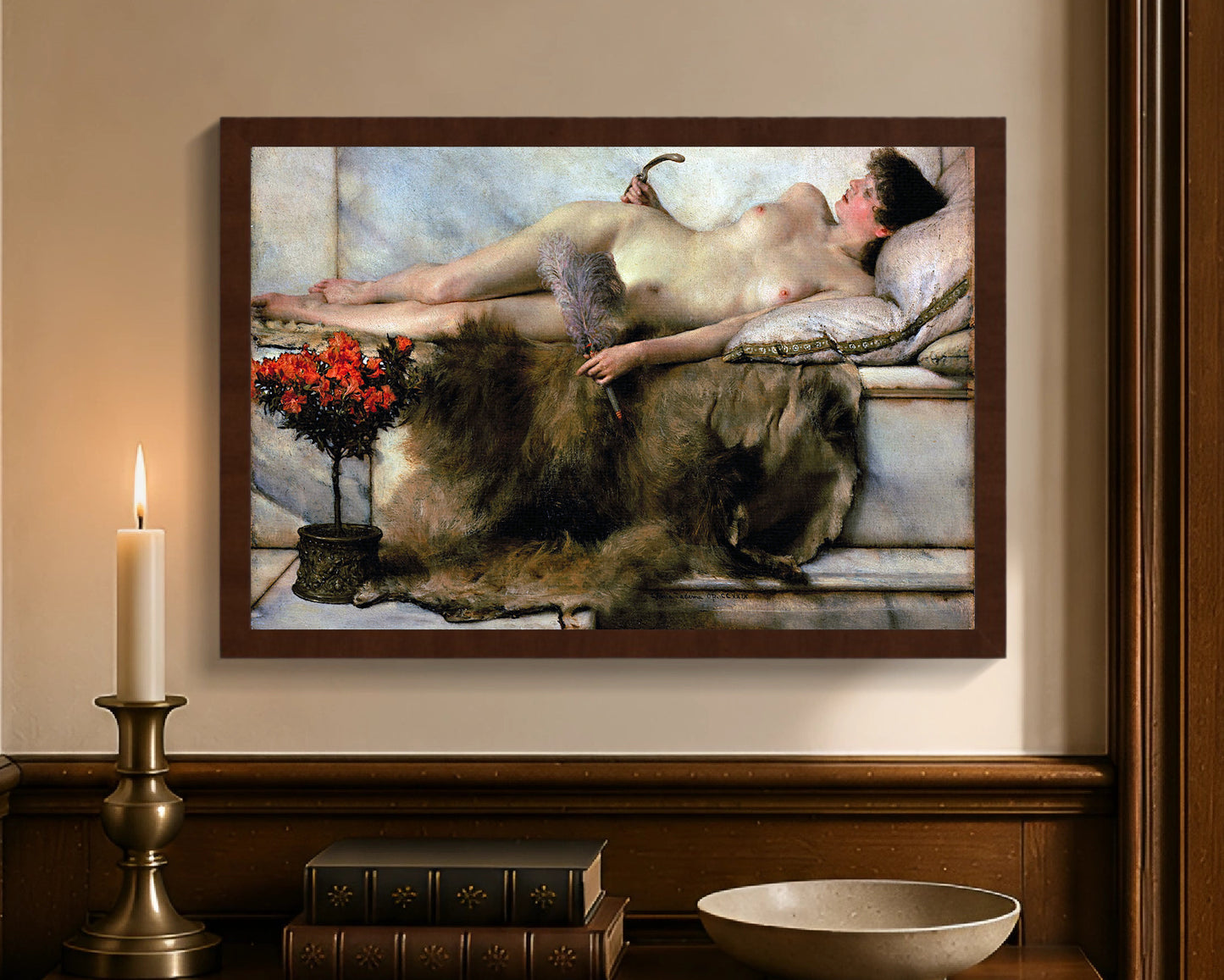 in the tepidarium fc 12x18 brown