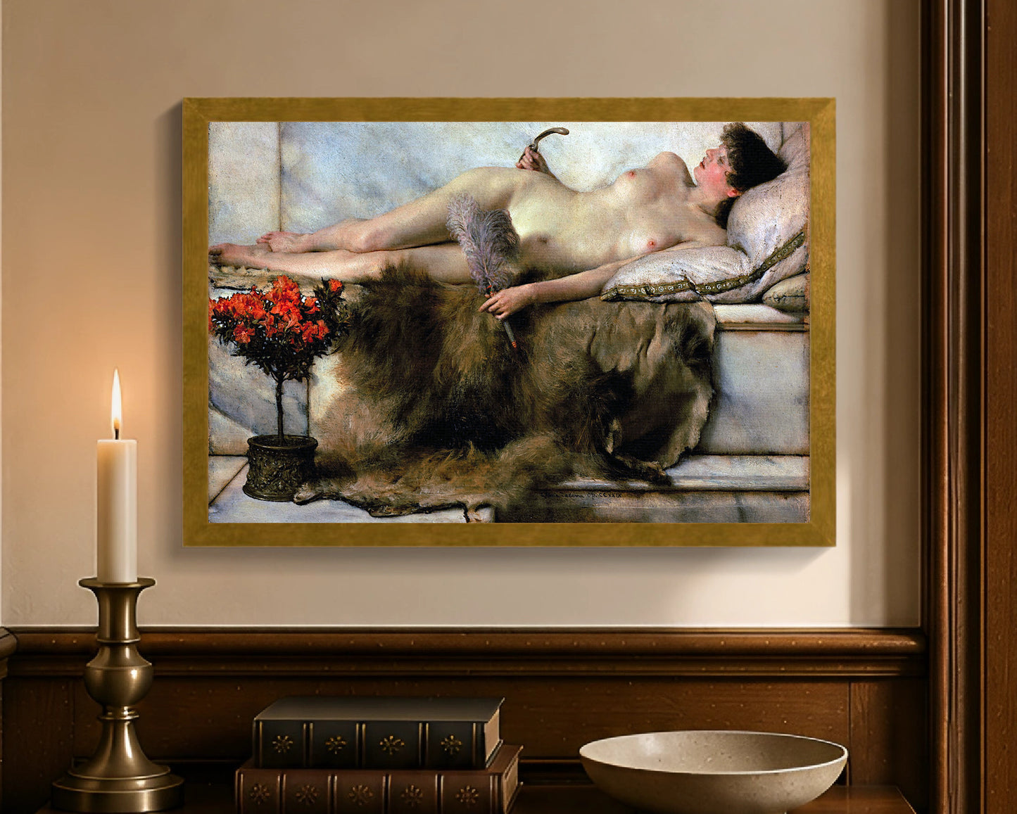 in the tepidarium fc 12x18 gold