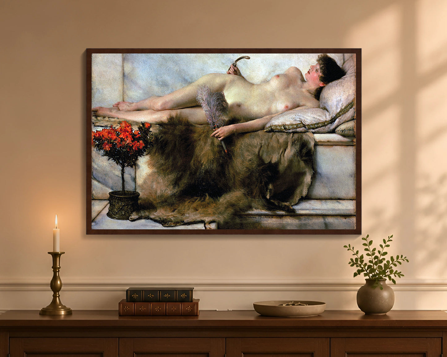 in the tepidarium fc 24x36 brown