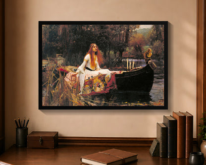 lady of shalott fc 16x24 black
