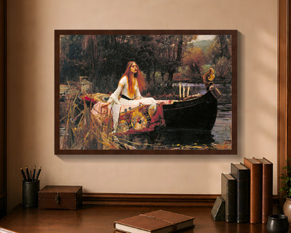 lady of shalott fc 16x24 brown