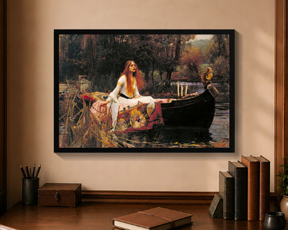 lady of shalott fp 16x24 black