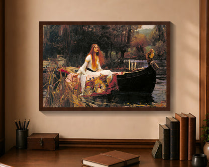 lady of shalott fp 16x24 brown