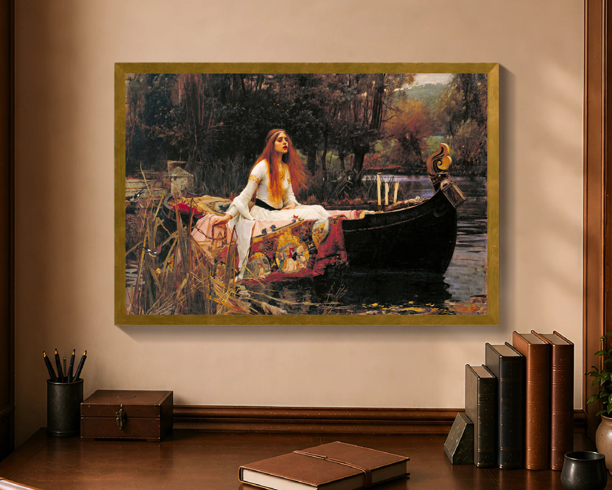 lady of shalott fp 16x24 gold