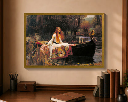 lady of shalott fp 16x24 gold