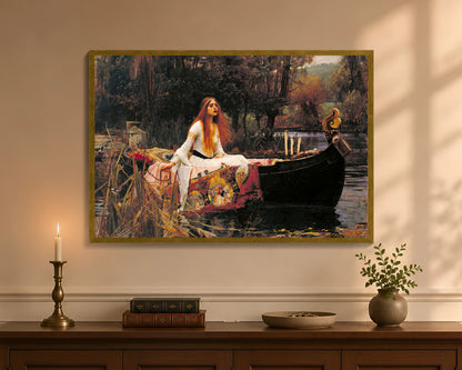 lady of shalott fp 24x36 gold
