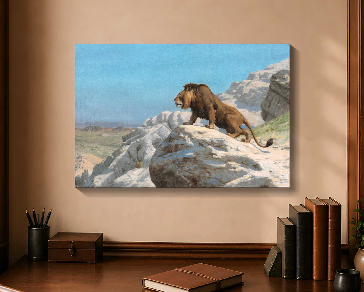Lion on the Watch