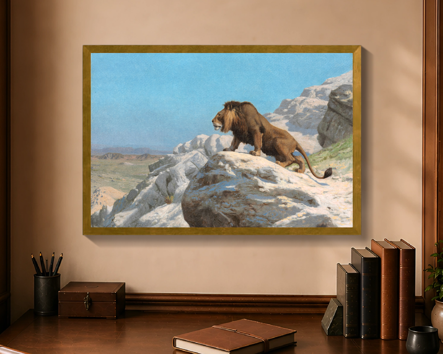Lion on the Watch