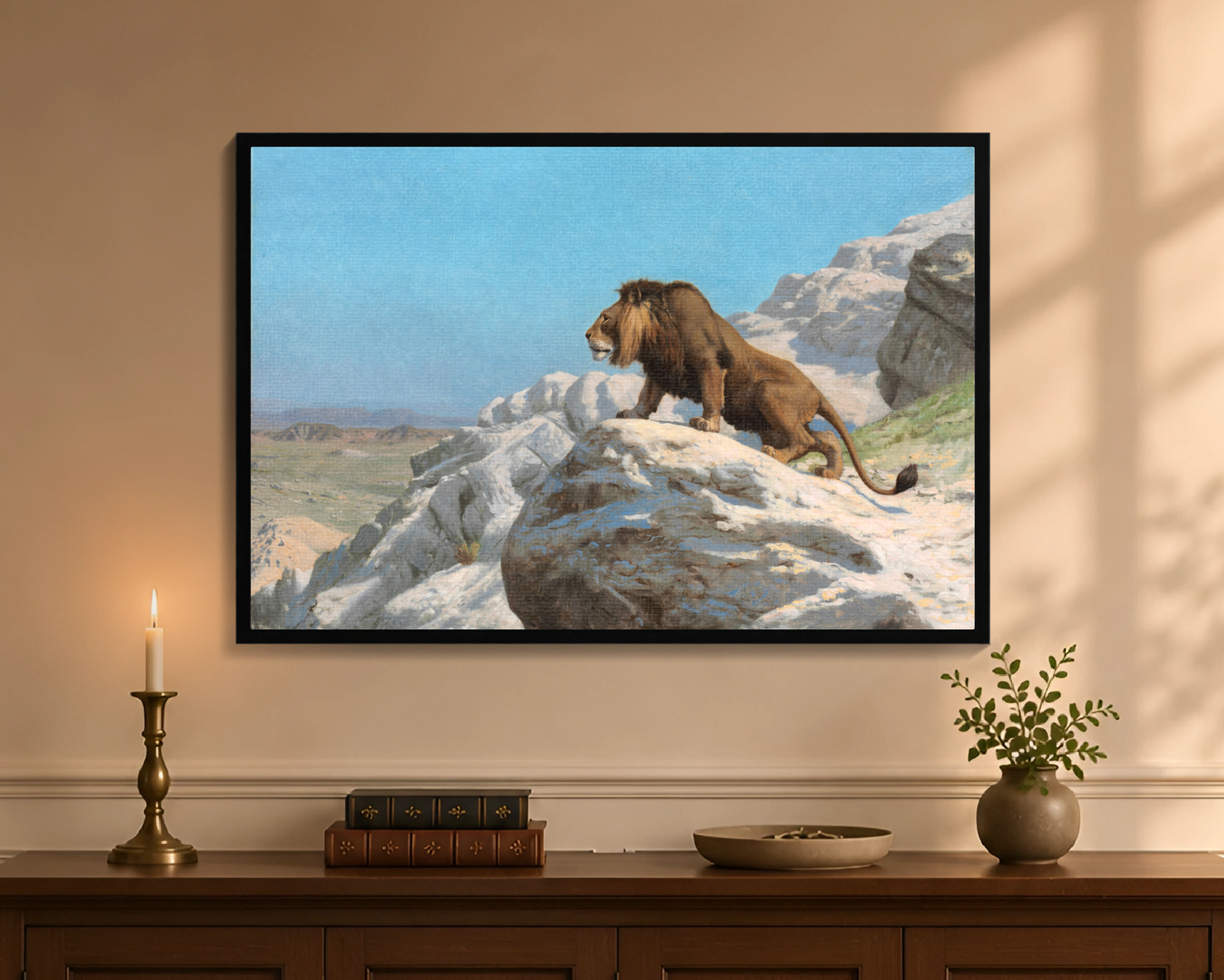 Lion on the Watch