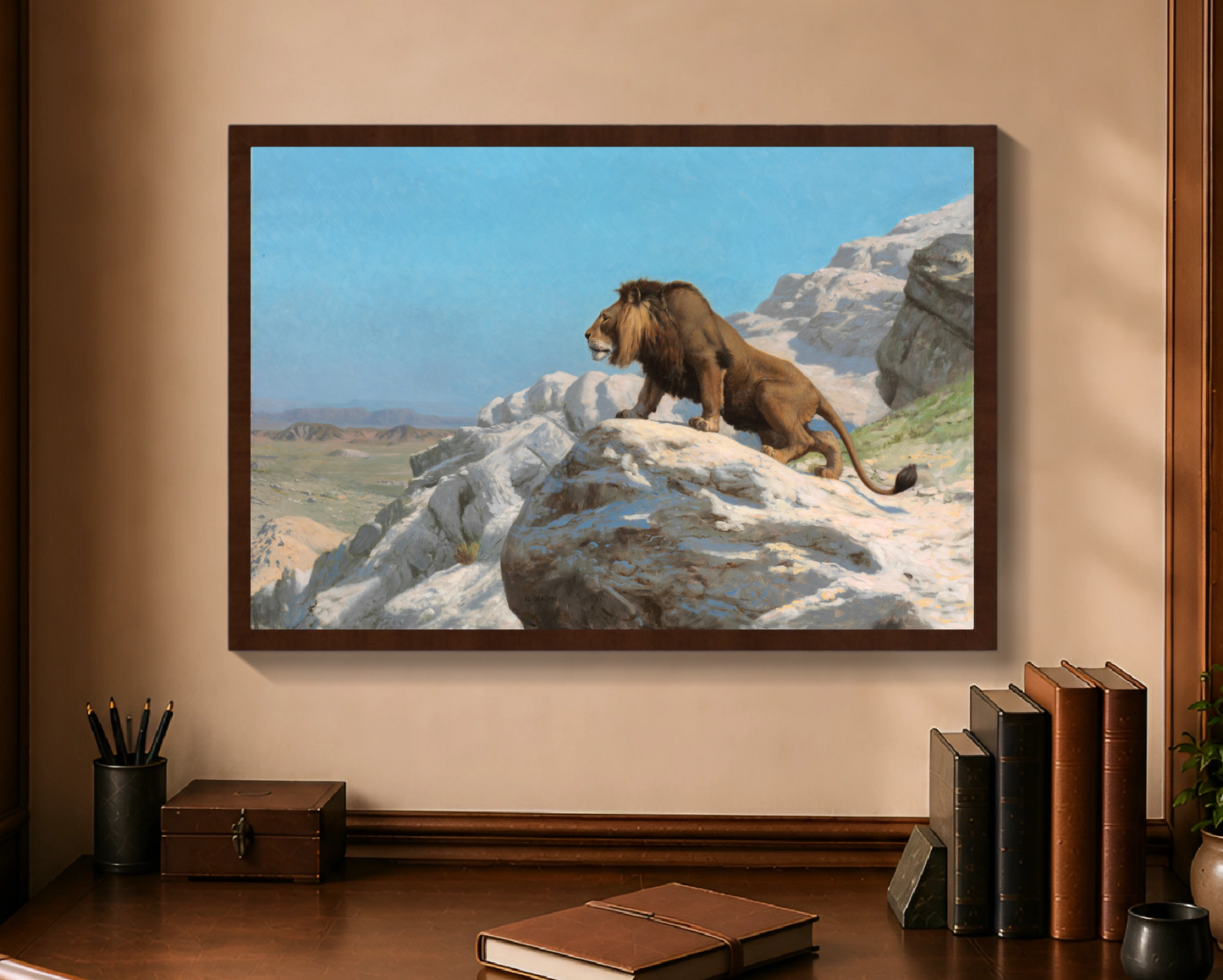 Lion on the Watch