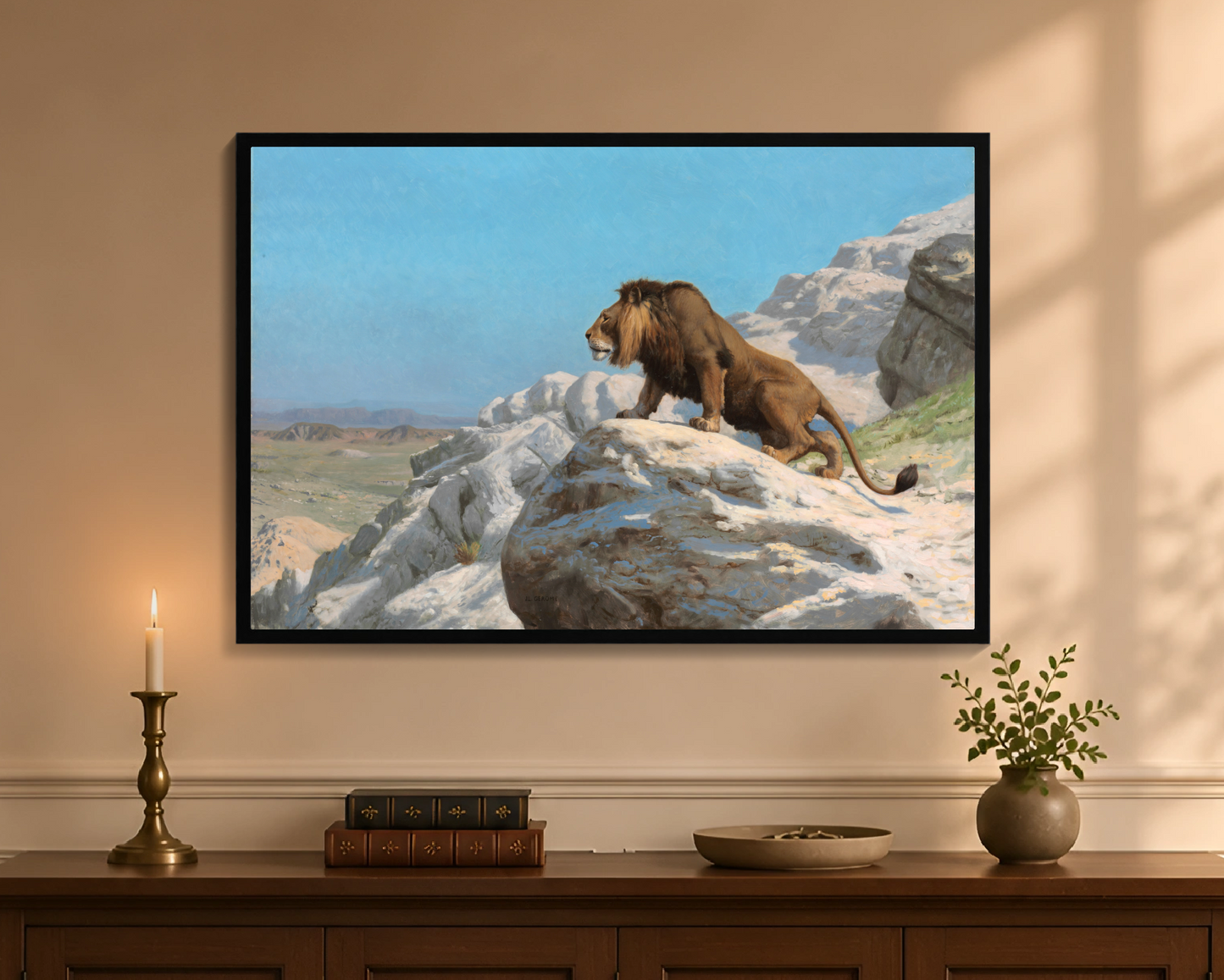 Lion on the Watch