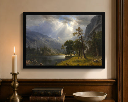 mount starr king, yosemite fc 12x18 black