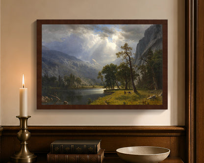 mount starr king, yosemite fc 12x18 brown