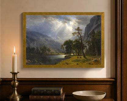 mount starr king, yosemite fc 12x18 gold