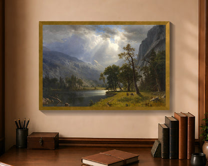 mount starr king, yosemite fc 16x24 gold