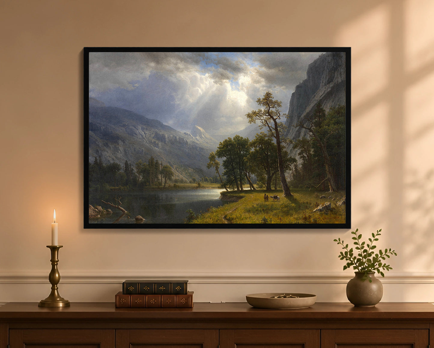 mount starr king, yosemite fc 24x36 black