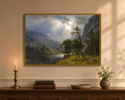 mount starr king, yosemite fc 24x36 gold