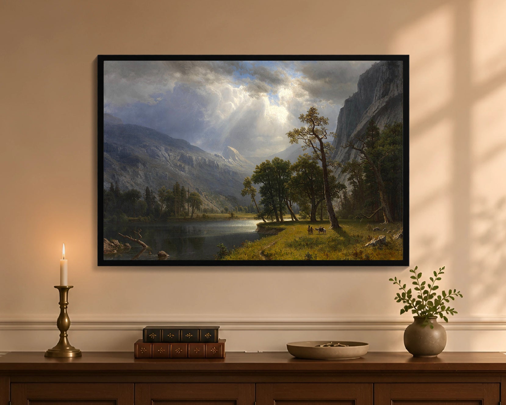 mount starr king, yosemite fp 24x36 black